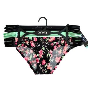 NWT Set of 3 XOXO Strappy Panties No Show Smooth Underwear